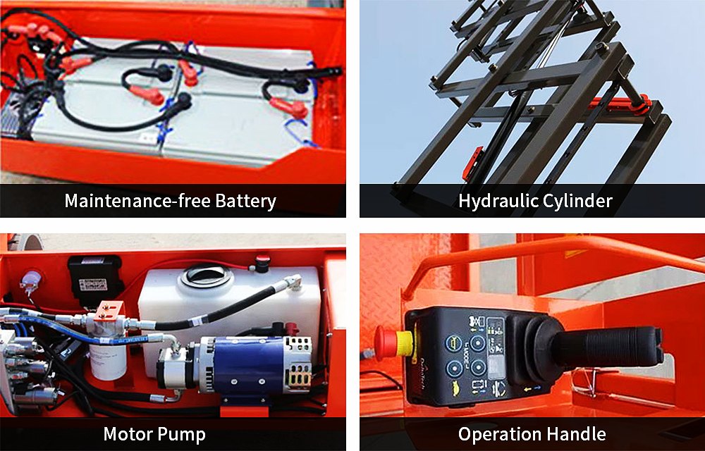 Details of Aerial Work Platform Scissors Lift Details of Aerial Work Platform Scissors Lift