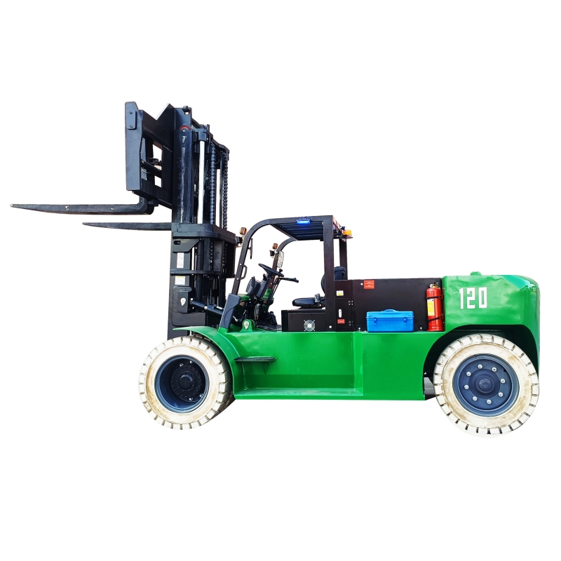 Elektrikli denge ağırlıklı forklift